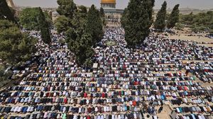160 ألف مصل في الجمعة الأخيرة من رمضان بالأقصى - جيتي