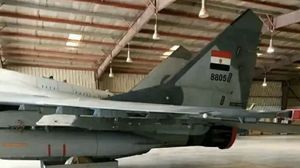 واحدة من الطائرات الرابضة في مطار مروي بحسب صفحات سودانية- تويتر