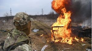 منذ 24 شباط/ فبراير 2022 تشن روسيا هجوما عسكريا على جارتها أوكرانيا- جيتي