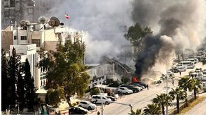 قالت حسابات على مواقع التواصل أن القصف قرب السفارة الإيرانية - إكس