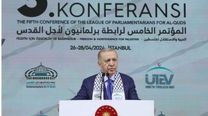 أكد الرئيس التركي استمرار بلاده في الوقوف بجانب الشعب الفلسطيني- إكس / العدالة والتنمية