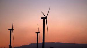 أنشئت محطة الزعفرانة لإنتاج الكهرباء من الرياح بطاقة 580 ميغاوات بتكلفة 110 ملايين دولار عام 2010- جيتي