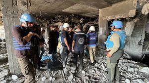 لا يزال عدد من المفقودين تحت ركام المنازل المدمرة جراء القصف الإسرائيلي- الأناضول