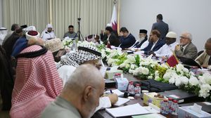 الاتحاد العالمي لعلماء المسلمين أصدر بيانا الشهر الماضي أكد فيه وجوب الجهاد المسلّح ضد الاحتلال الإسرائيلي، داعيا إلى حصاره برا وبحرا وجوا- موقع الاتحاد