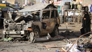 تفجير في إحدى المدن استهدف شرطة عراقية - أ ف ب