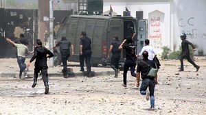قوات الأمن المصري تقمع المتظاهرين السلميين (أرشيفية) - الأناضول