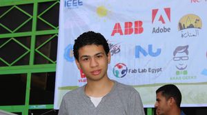 الطالب عبدالله عاصم الملقب بـ "المخترع الصغير" - ا ف ب