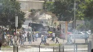 اقتحام قوات الأمن لجامعة الإسكندرية - (التقطها طلاب)
