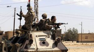اشتباكات شمال سيناء بين مسلحين وقوات في الجيش المصري - أرشيفية