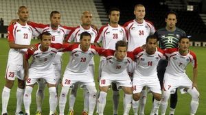لاعبو المنتخب الفلسطيني - أرشيفية