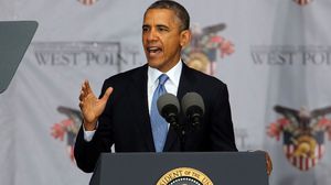 أوباما في مؤتمر صحفي (أرشيفية) - أ ف ب