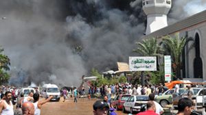 التفجير الذي ا ستهدف مسجد التقوى (أرشيفية)