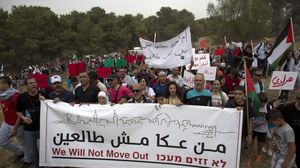 طلب نتنياهو سابقا من العرب في إسرائيل المغادرة إلى أراضي الضفة وغزة - أ ف ب