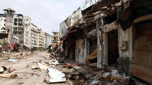 مدينة حمص السورية مدمرة بفعل القصف من  قبل النظام - الأناضول