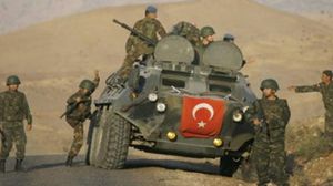 عناصر من الجيش التركي في المناطق الحدودية - ا ف ب
