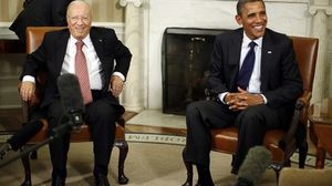 أوباما يتعهد بمنح تونس وضع حليف رئيسي - ا  ف ب