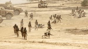 القوات العراقية قالت إنها استعادت حتى الان 50 بالمائة من صحراء العراق- أ ف ب 