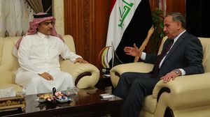 ثامر السبهان مع خالد العبيدي خلال لقاء جمعهما بوزارة الدفاع العراقية- فيسبوك