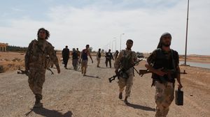 قوات المنطقة العسكرية الغربية، سيطرت في نهاية العام الماضي على مناطق ورشفانة، جنوب غرب طرابلس- أ ف ب 