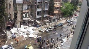 ادعت وكالة سانا أن المستشفى تعرض للقصف من قبل المعارضة- فيسبوك