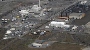 موقع هانفورد النووي الواقع على مسافة 275 كلم جنوب شرق مدينة سياتل- أ ف ب
