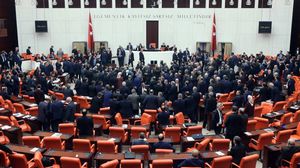 جلسة البرلمات التركي تأتي في ظل موقف رافض لعزل قطر- أ ف ب