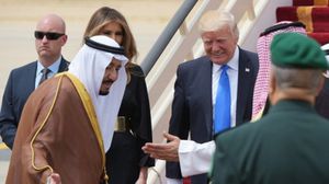 ترامب قام بأول جولة خارجية له رئيسا لأمريكا بزيارة للسعودية- أ ف ب