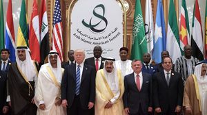 ترامب أشاد بكرم الضيافة في السعودية - أ ف ب 