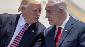 اعتبر الرئيس الأمريكي أنه في حال تم تحقيق السلام بين الفلسطينيين والإسرائيليين فهذا سيكون شيئا كبيرا للعالم- أ ف ب 