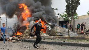 انفجار حمص أدى إلى مقتل شخصين- ا ف ب 