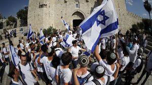 يجري المستوطنون في القدس المحتلة فعاليات عدة احتفالا بذكرى احتلالها- ا ف ب