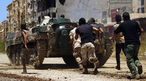 قوات حفتر بدأت الأربعاء قبل الماضي عملية عسكرية بزعم "تطهير" جنوب ليبيا- أ ف ب/ أرشيفية 