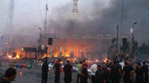 لحقت بالمسجد أضرار كبيرة نتيجه حرقه من جانب قوات السيسي