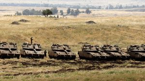 دبابات إسرائيلية في هضبة الجولان السوري المحتل