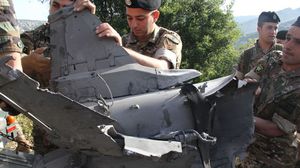 حطام صاروخ دفاع جوي أطلق من سوريا على مقاتلات إسرائيلية وسقط في لبنان- جيتي