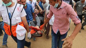 الاحتلال يتعمد إحداث إصابات بالغة في صفوف المشاركين- جيتي