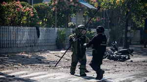 قالت الشرطة الإندونيسية إن شخصا على الأقل قتل في الانفجار- جيتي