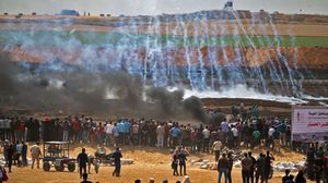 جنرال إسرائيلي: الفلسطينيون يديرون هذه المسيرات عبر تجييش الرأي العام الدولي لصالحهم - جيتي