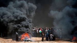تواصلت التحليلات الإسرائيلية التي تضع توقعاتها لتطورات الساعات القادمة باتجاه مسيرات العودة في غزة- جيتي