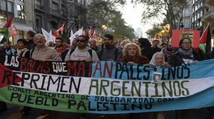 شهدت الأرجنتين تضامنا مع الفلسطينيين بذكرى النكبة وتنديدا بنقل سفارة أمريكا للقدس المحتلة- تويتر