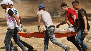 منذ نهاية آذار وحتى اليوم قتل جيش الاحتلال الإسرائيلي 113 فلسطينيا وأصاب نحو 12 ألف آخرين- جيتي