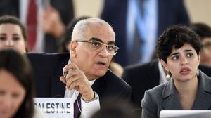 رحب رياض المالكي وزير الخارجية الفلسطيني بقرار الأمم المتحدة - جيتي
