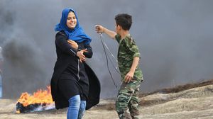 صورة تدوالها ناشطون للشهيدة وصال الشيخ خليل قبل استشهادها برصاص الاحتلال- ناشطون