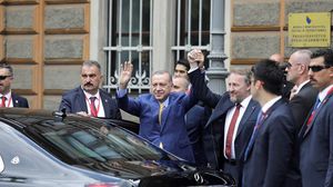 أردوغان يتحدث في مهرجان انتخابي للأتراك في أوروبا والبلقان- الأناضول