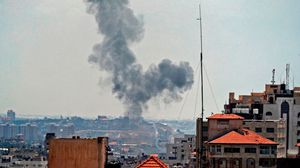 قصفت الطائرات الحربية الإسرائيلية بثلاثة صواريخ موقعا للمقاومة غرب خانيونس- جيتي
