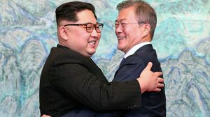 الزعيمان الكوريان عقدا لقاء تاريخيا الجمعة- جيتي