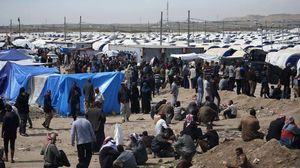  أكثر من 5 ملايين عراقي اضطروا للنزوح وترك منازلهم منذ 2014 بعد سيطرة تنظيم الدولة على بعض المناطق- جيتي 