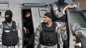 قوات الأمن الأردنية طوقت مبنى حزب البعث وأغلقته ومنعت الفعالية بمجمع النقابات- جيتي