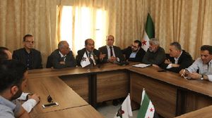 الهيئة السياسية للائتلاف السوري تجتمع في مقرها بريف حلب (موقع الائتلاف)