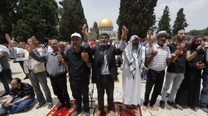 منعت قوات الاحتلال المصلين من الاعتكاف في المسجد الأقصى خلال أيام الأسبوع في شهر رمضان - جيتي